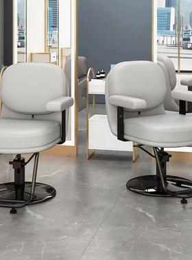 理发店椅子发廊美85f67600店发子可放倒款剪椅发椅凳子潮美发椅子