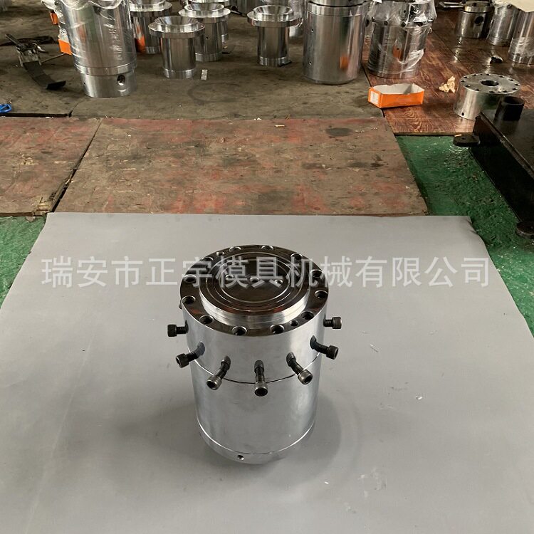 瑞安正宇专业生产直销吹膜机双螺旋模头 膜平整拉力好 亮度手感好