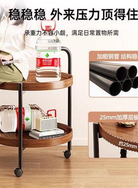 头可移动沙发边几家用现EQV代简约茶几小推客车卧室厅床柜带轮置