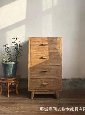 榆木斗柜实木斗柜老家玄居关储物柜复古四卧室收纳柜多功能94168