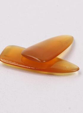 轩辕乐器直CL098销筝指甲古奏加厚指琥演珀色甲指甲大中小号