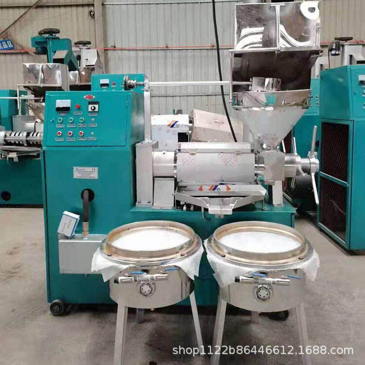 全动旋榨油机花螺生菜籽大豆核桃压无品牌/机榨自冷热两用多功能