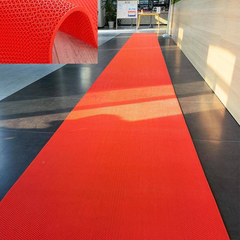 水防滑垫PVC塑料地毯卫生用BTG间厨房浴室隔门垫商大面积s型防滑