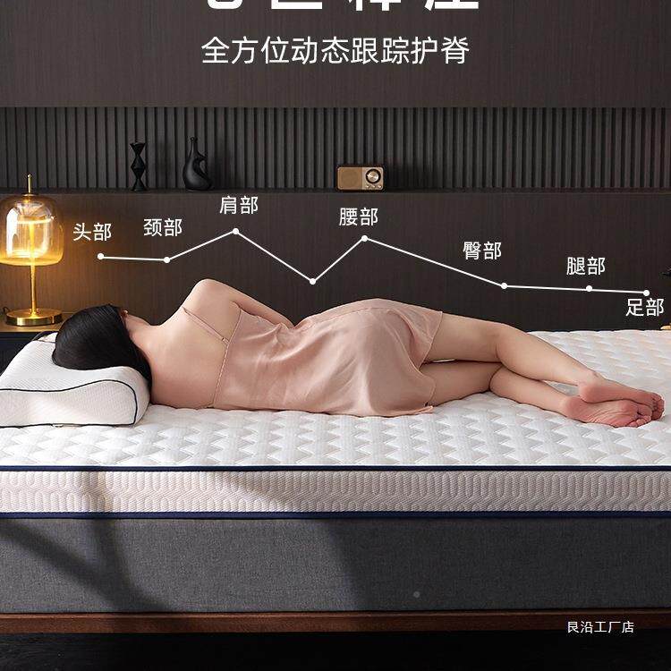 胶床垫家F9877H87用卧室软垫榻榻单米租房加厚乳海绵生宿舍学人垫