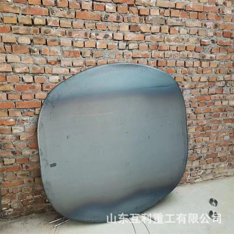全自动金属异型封头机水罐封边