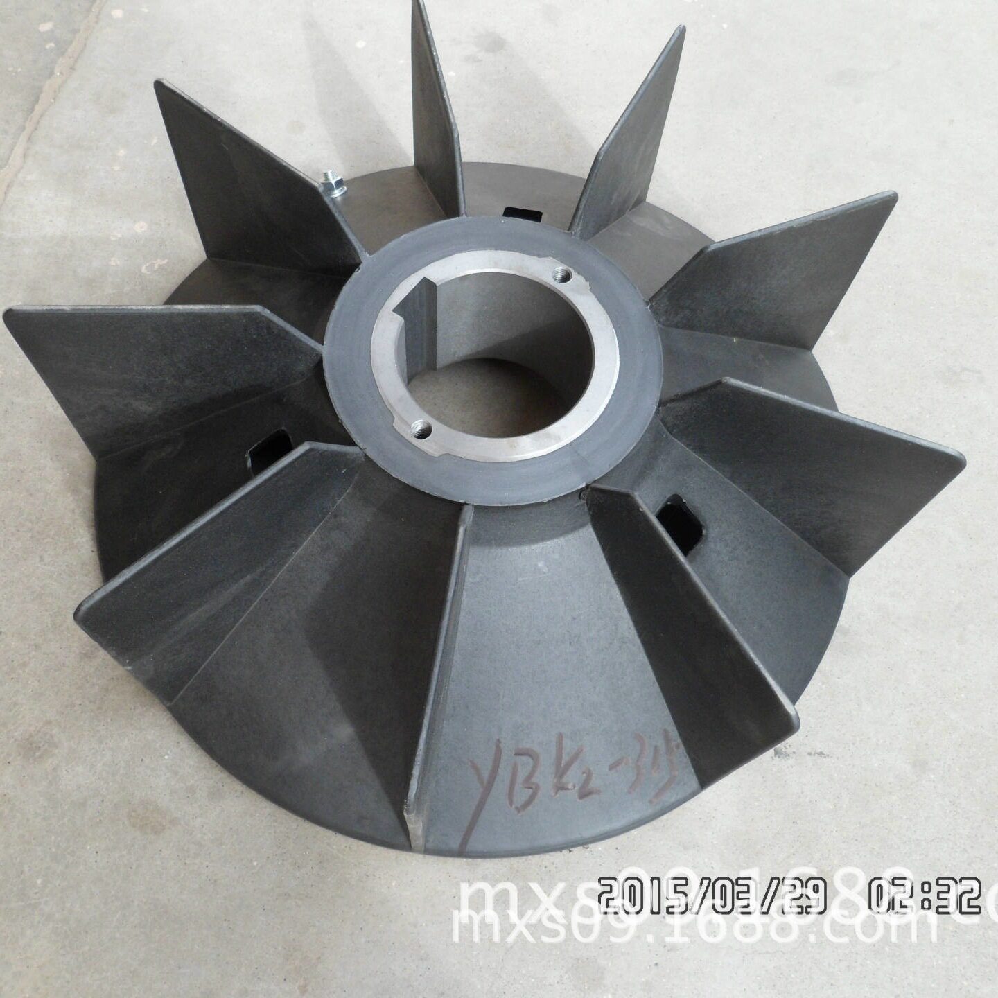 YBK2矿用降温风叶带铁内套