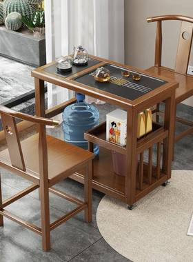 移动台小椅YAQ茶桌家阳台茶桌组合茶茶水柜小户型用功夫小茶几客
