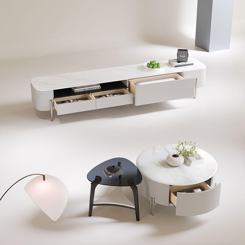 dde新款轻红奢意茶几视柜8dd5DJtA式网奶油电风家用客厅现代简约