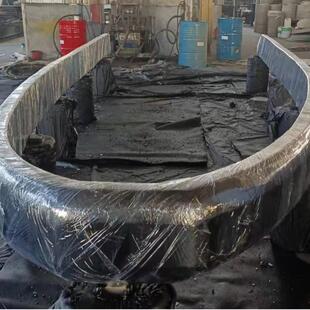 船用防撞橡艇胶条玻钢快艇游渔船U璃型防撞条码青头WYW缓冲条岛科