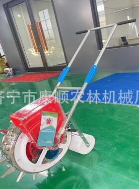 手玉米播种筒机推米出口四轮带玉EFO免耕播种机手推滚玉米播种机