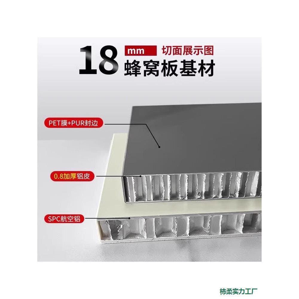 8橱柜门铝蜂1板铰链125门厨厘柜全铝门自装免打孔带窝框门