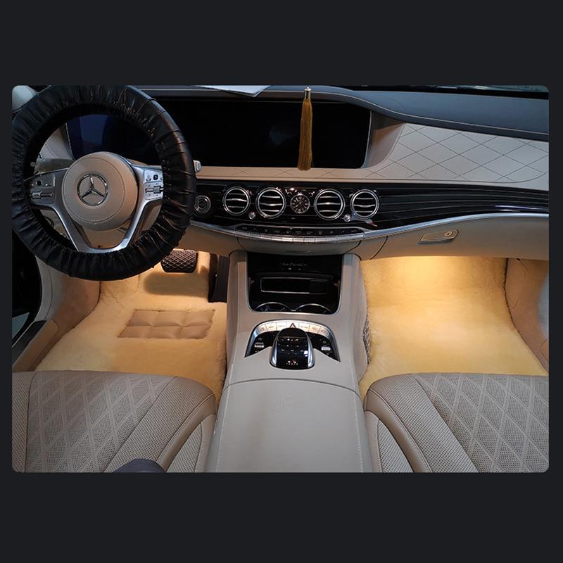 澳州车羊毛包围车脚垫汽柔软丝圈双层单层无品牌/耐磨澳州毛全皮