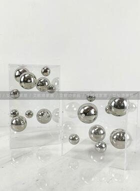 创意克莱因蓝软视装克力摆件简约玄现代客厅关酒亚柜电柜0882桌面