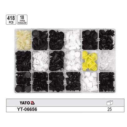 杠易拓汽车卡尔SNO扣保险隔音棉塑料膨胀螺丝YT-0665T0Y-06656