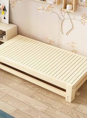 伸缩实木抽拉床多功能沙发00426床推拉小床户单人双坐卧型两用榻