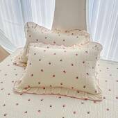 A11四季 通类母婴级纯棉花榻床盖单件四季 边用10盖0全棉榻米炕床单