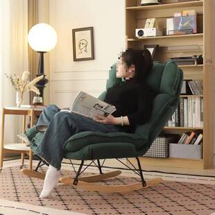 懒人沙发折叠可节摇卧椅懒人小户型阳台休闲椅室单pRG24WkG人三靠