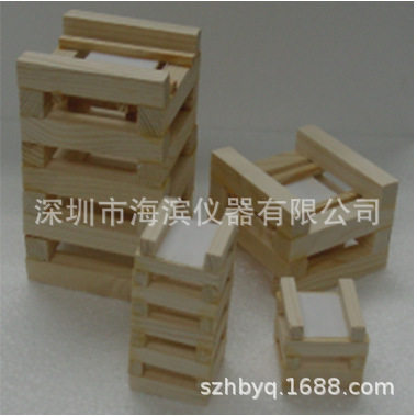 Testfabrics木制隔栏纺织耗材