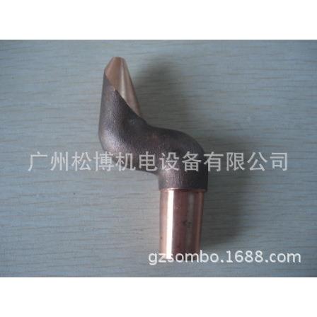 铬锆XNX铜锻打偏弯极头小心弯/电中弯/大弯S型弯电极大电极头