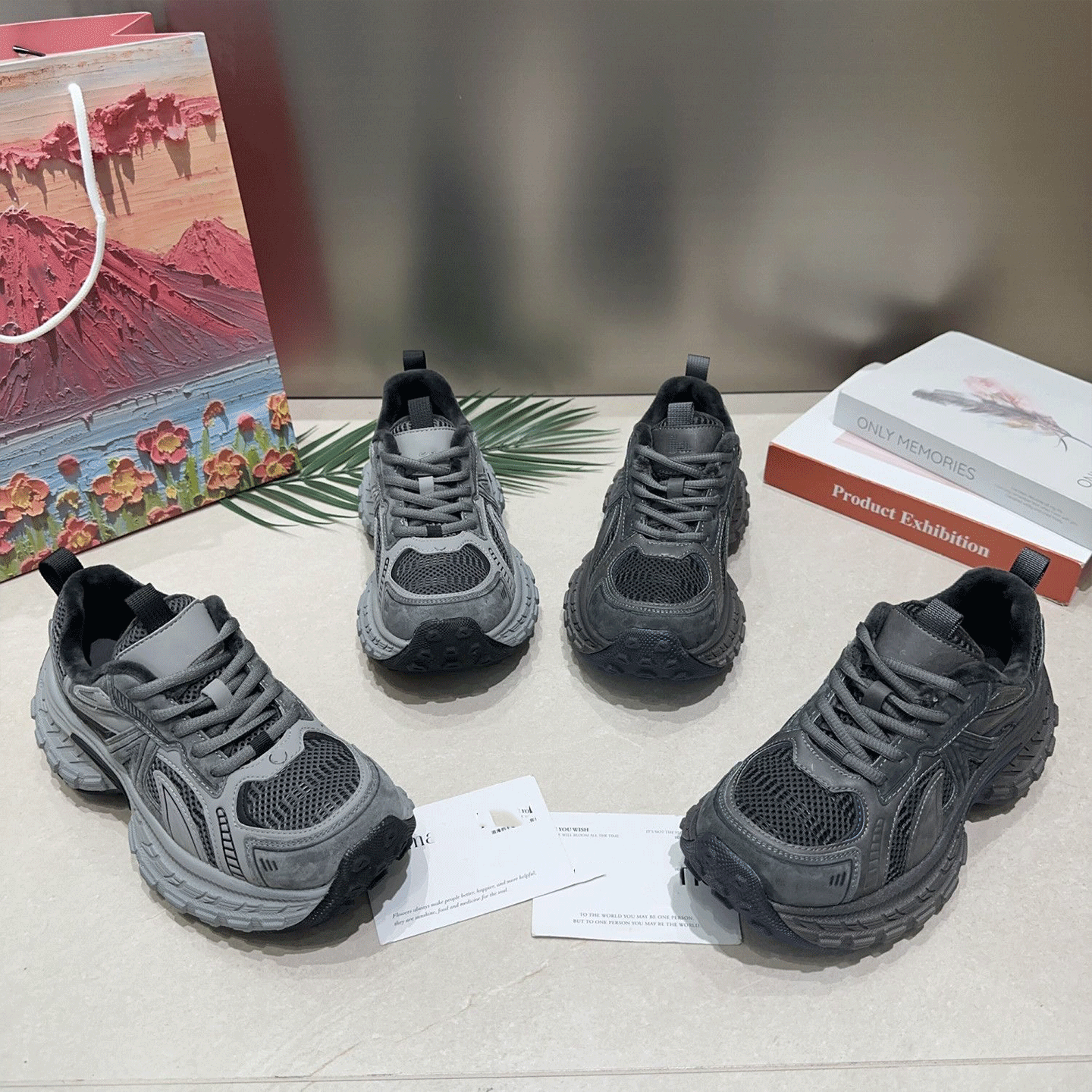 厚底增高复古加绒保暖老爹鞋女冬季百搭圆头显脚小运动休闲单鞋潮,女鞋,老爹鞋,淘宝优惠券,粉丝福利购,淘宝优惠卷