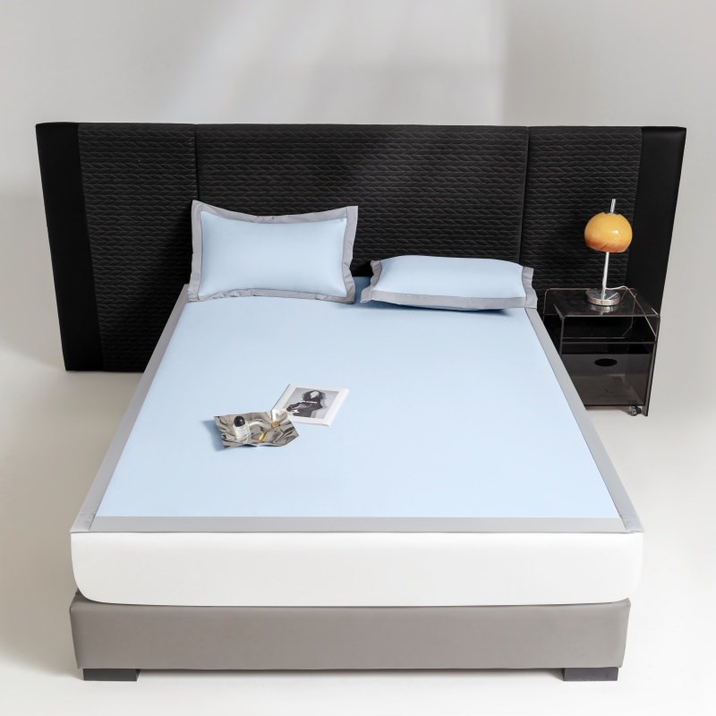 25年高奢夏季中分子凉感席1.8米双人床凉席三件套1.5米床科技凉席