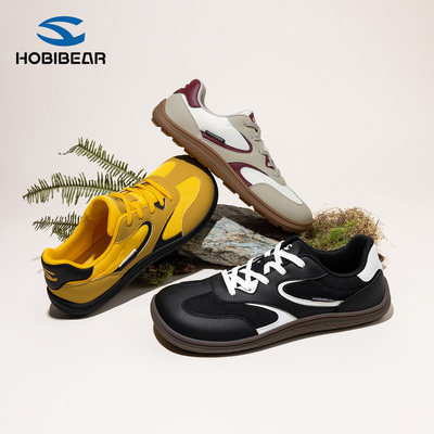 HOBIBEAR成人鞋2026春季休闲百搭户外防滑耐磨宽楦赤足鞋徒步攀岩