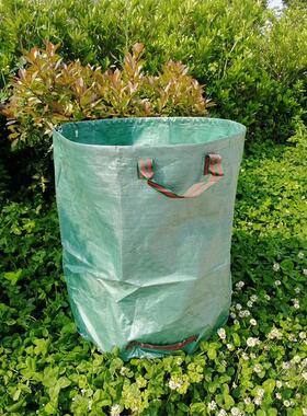 花园树袋 色农林叶绿收纳袋落叶袋园艺工具 绿色园林袋