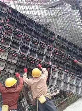 现浇混凝土黑色塑模梁板模具1料.2米长挡墙涵洞框架水渠管廊水沟