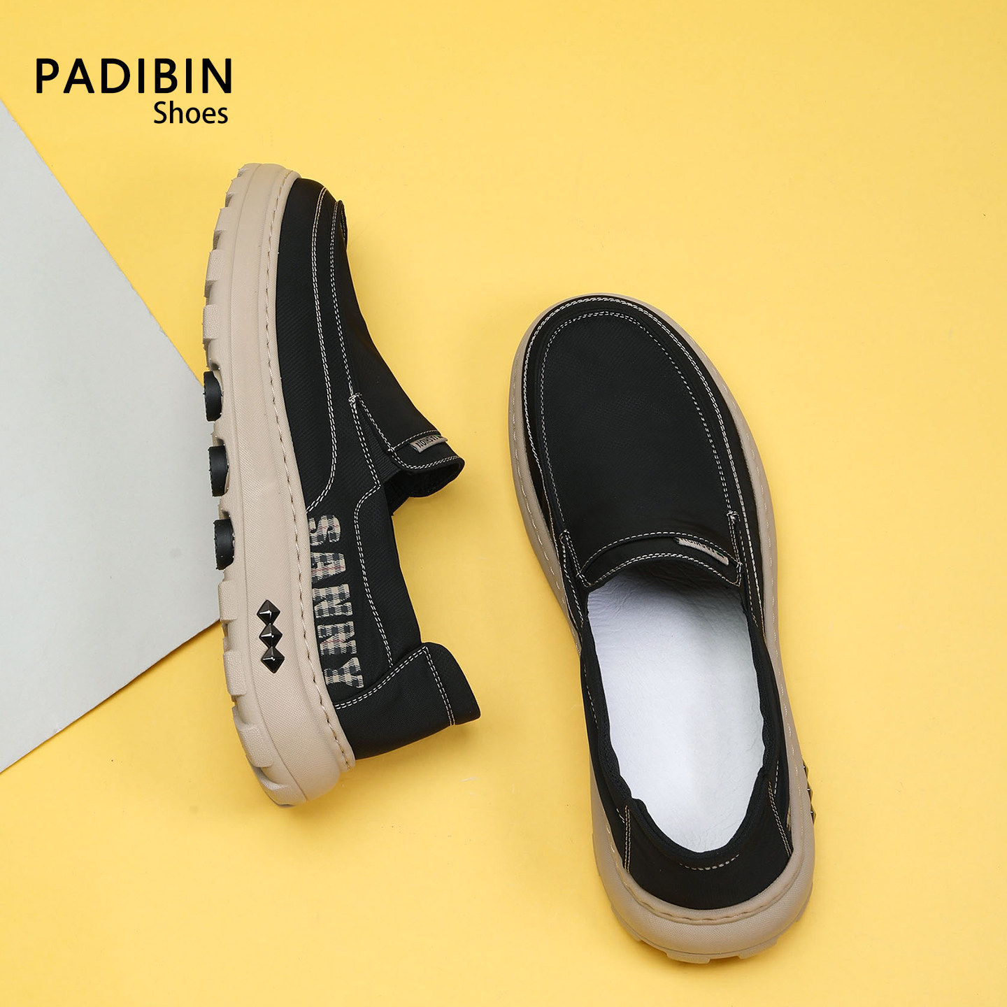 夏季一脚蹬休闲布鞋男轻便厚底薄款帆布鞋韩版时尚板鞋透气潮鞋男