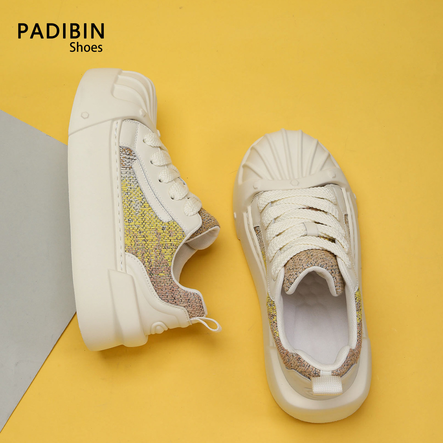 男鞋春季2026新款时尚透气青年百搭韩版潮流厚底增高运动休闲板鞋