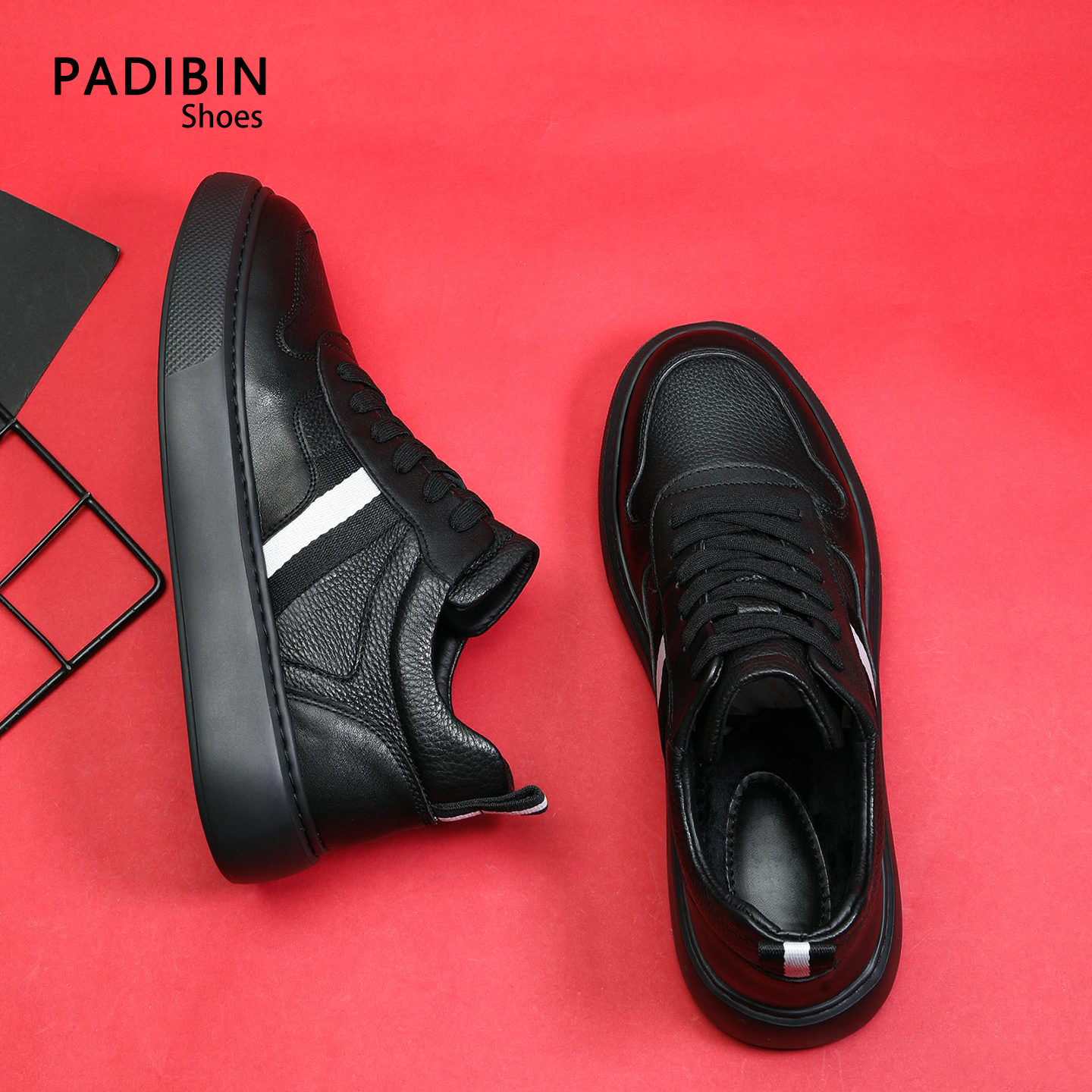 潮流男百搭棉鞋防滑运动休闲板鞋