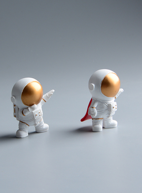 稀奇古怪的宇航员手办太空人摆件生日礼物航天员送生可爱小东西