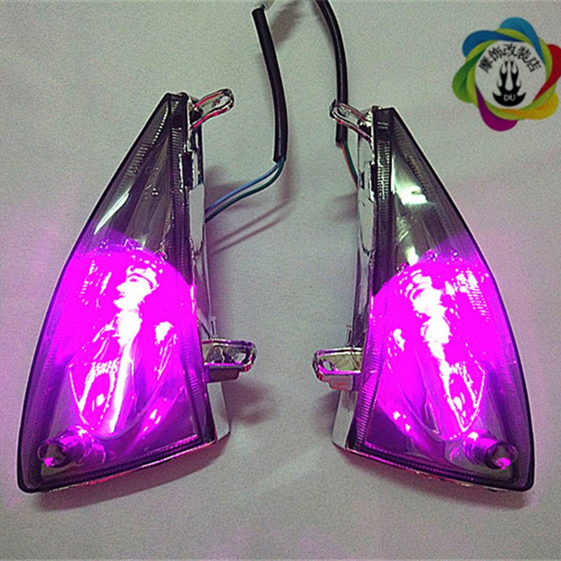 摩托车改装配件鬼火一代后转向灯总成鬼后转弯灯鬼火代转向总成