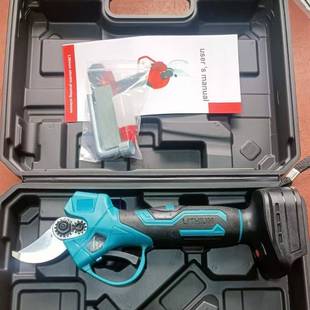 便携式 锂电修枝剪大功率无刷园林果树剪专业锂电修枝剪