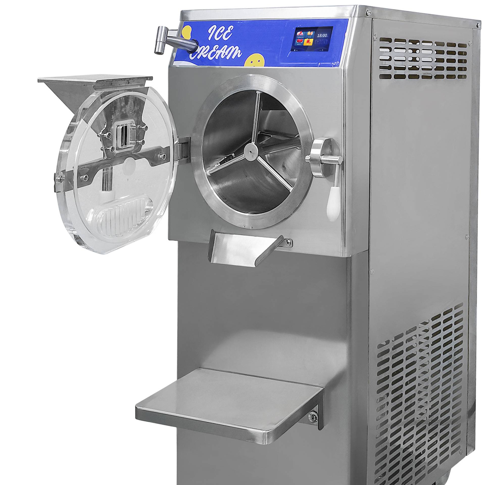 优泰硬冰机硬冰淇淋机商用gelato冰激凌12升ice cream machine