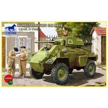 【HY】威骏 1/35  CB35081 二战英军亨伯MK.IV型 轮式装甲车