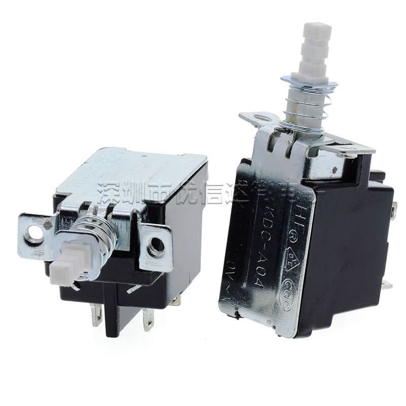 KDC-A04-2 4脚直键自锁按钮开关 电视机电源按键组装机机上盒开关