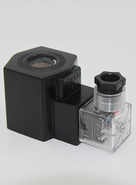 液压阀线圈电磁铁01 03 D12V 24 110 220 240 插头接线盒