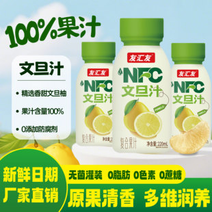 玉环文旦汁饮品含nfc果汁儿童爱喝柠檬柚子汁饮料小瓶整箱批特价