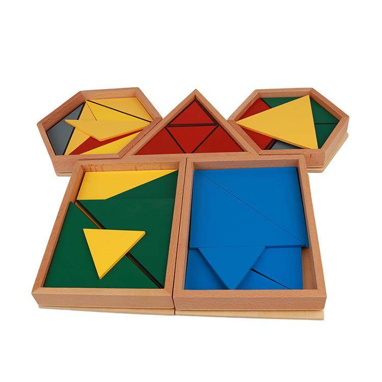 蒙氏家庭版构成三角形益智蒙台特梭利教玩具儿童早教中心幼儿园,智能设备,其他智能设备,淘宝优惠券,粉丝福利购,淘宝优惠卷