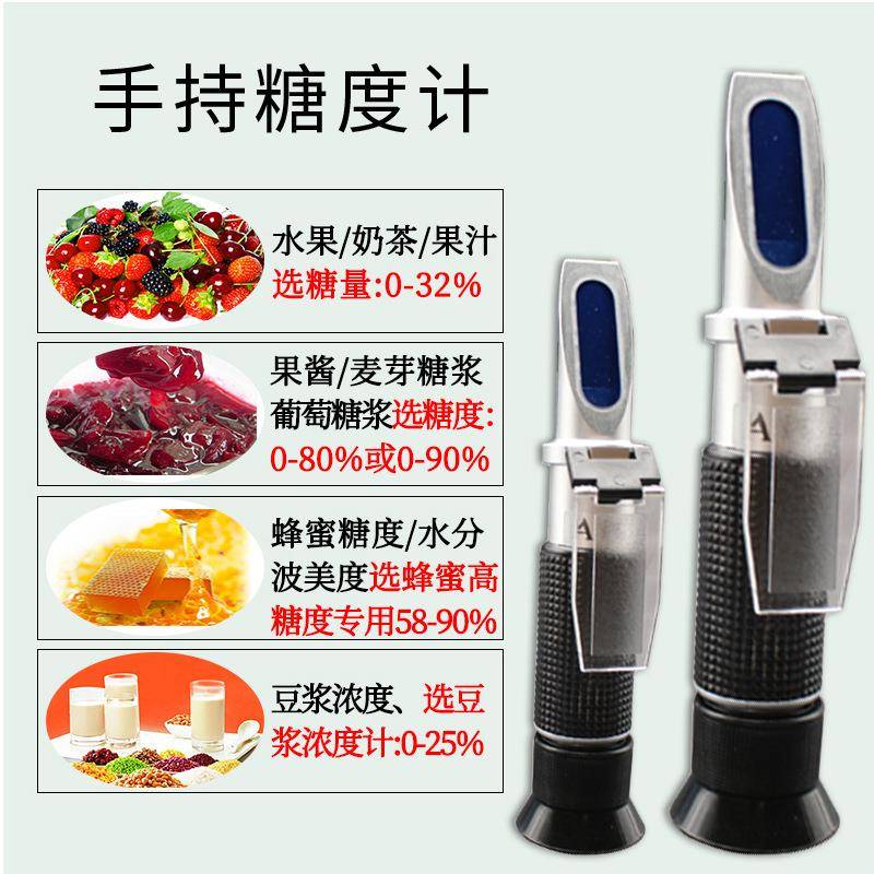 糖度/盐度/豆浆浓度计仪锐折光/冰点/折射/水果甜度测糖仪厂家