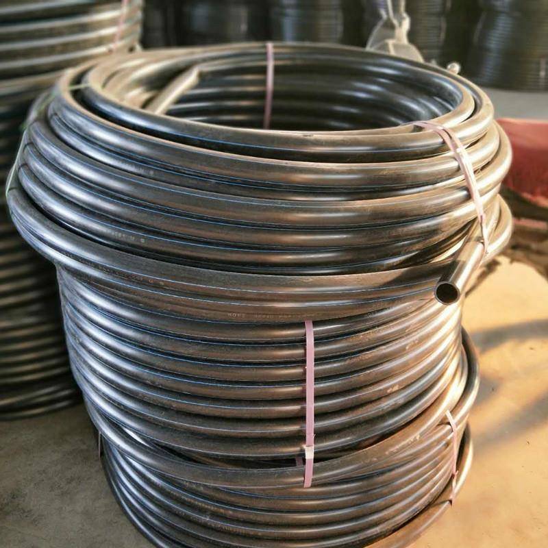 厂家小口径PE给水管排水排污自来水管农田灌溉排水系统PE盘管