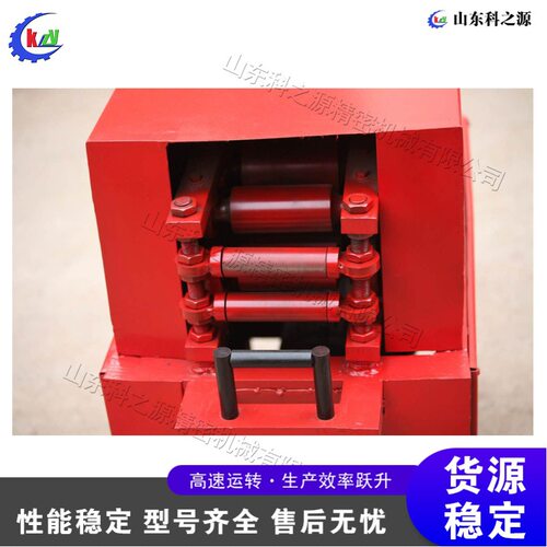 桥梁施工扁管机液压金属波纹管压管机100型预应力波纹管压扁机