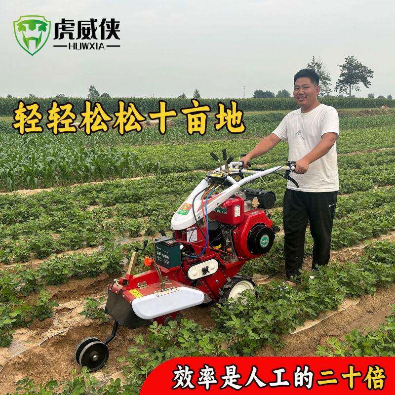 草莓柴油开沟小型大葱培土微耕机田园管理农用挖沟深沟神器果园