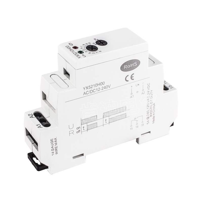 YX521 SPDT 多周期模块化时间继电器 直销交直流定时精准