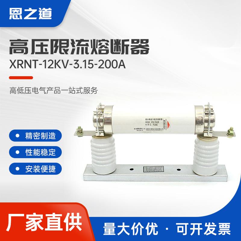 高压限流熔断器xrnt-12kv-3.15-200a高压熔断器高分断能力限流