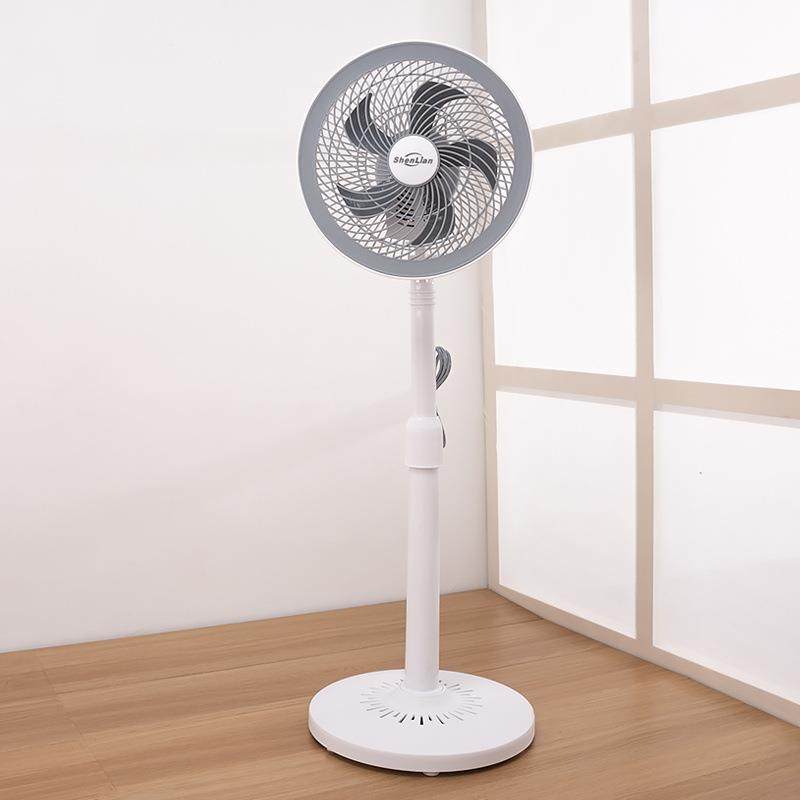 立式电风扇落地扇家用小型小风扇大风力学生宿舍静音伸缩床头电扇