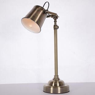 美式金属台灯工作灯书桌灯书房卧室灯办台台灯简约
