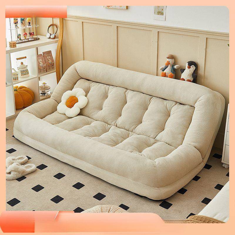 人类狗窝懒人沙发可躺可睡榻榻米双人小户型出租屋房间卧室小沙发