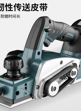 机型立电动闽工具锂电刨木工刨家用台式电刨子压RGQ刨小刨木机电